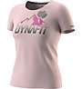 Dynafit Transalper Graphic S/S W - T-shirt - donna, Light Pink