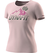 Dynafit Transalper Graphic S/S W - T-Shirt - Damen, Light Pink