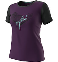 Dynafit Transalper Light - T-shirt - donna, Dark Violet/Black
