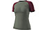 Dynafit Ultra 3 S-Tech S/S W- Trailrunningshirt - Damen, Green/Dark Red
