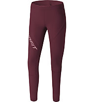 Dynafit Winter Running - pantaloni trail running - donna, Dark Red/Pink