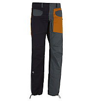 E9 Blat3.4 M - pantaloni arrampicata - uomo, Blue/Brown