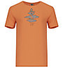 E9 Equilibrium - T-Shirt Klettern - Herren, Dark Orange