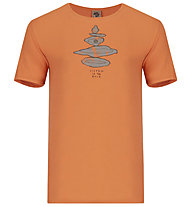 E9 Equilibrium - T-Shirt Klettern - Herren, Dark Orange