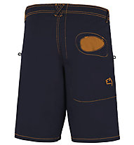 E9 Rondo - S - pantaloni corti arrampicata - uomo, Dark Blue/Brown