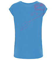 E9 Tilde2.4 - T-shirt arrampicata - donna, Light Blue