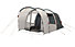 Easy Camp Palmdale 400 - tenda da campeggio, Grey