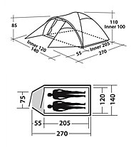 Easy Camp Quasar 200 - tenda