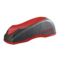 Elite Travel Block Gel - accessorio rullo da allenamento bici, Black/Red