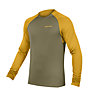 Endura Singletrack Fleece - felpa - uomo, Green/Yellow