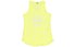 Everlast Slub Fluo - Top fitness - donna, Yellow