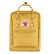 Fjällräven Kanken - zaino tempo libero, Dark Yellow/Red/White