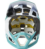 Fox Proframe Blocked - MTB Helm, Light Blue
