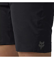 Fox W Flexair Ascent - pantaloni corti MTB - donna, Black