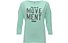 Freddy French terry - Maglia a maniche lunghe fitness - donna, Light Blue