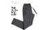 Freddy Completo: pantaloni + T-shirt Jersey, Dark Grey/White