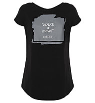 Freddy T-shirt M/C - t-shirt fitness - donna, Black