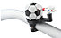 Fuxon Glocke Fußball - campanello bici, White/Black