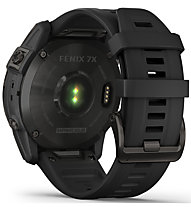 Garmin Fenix 7X Solar Sapphire - orologio multifunzione, Dark Grey/Black