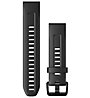 Garmin QuickFit® 20 mm - cinturino ricambio, Black/Silicone
