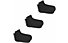 Get Fit Calza 3pack Lightweight Quart - Kurze Socken - Herren, Black