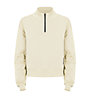 Get Fit Caramel W Half Zip - felpa - donna, White
