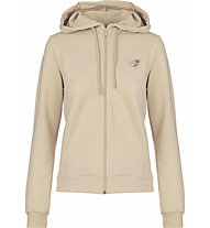Get Fit Sweater Full Zip Hoody W - giacca fitness - donna, Light Brown