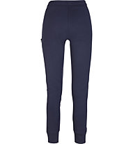 Get Fit WomanTF Long Pant Rib Botton - Traininghose - Damen, Blue