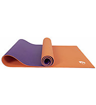 Get Fit Yoga mat TPE - tappetino fitness, Purple/Orange