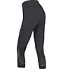 GORE WEAR R3 3/4 - pantaloni running - donna, Black