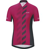 GORE WEAR Vertical W - maglia bici - donna, Pink/Grey