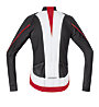 GORE BIKE WEAR Oxygen Jersey Long - Maglia Ciclismo, Black/Red/White