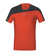 GORE RUNNING WEAR Fusion - Trail Running Shirt - Herren, Orange/Black