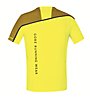 GORE RUNNING WEAR Fusion Zip Shirt - Laufshirt, Yellow