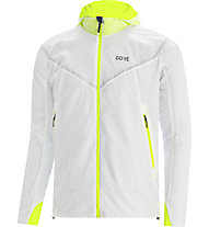 GORE WEAR R5 GTX Infinium Insulated - giacca running - uomo, White/Yellow