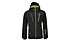 Halti Giacca sci Suunta M jacket, Black/Lime Punch