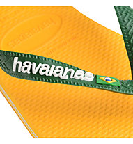 Havaianas Brasil Logo - infradito - uomo, Yellow