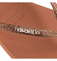 Havaianas Square Glitter - Zehensandalen - Damen, Orange