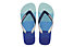 Havaianas Top Logomania Multicolor - Zehensandalen, Blue/Light Blue/White