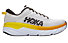 HOKA Bondi 7 - Laufschuhe neutral - Herren, Grey/Yellow