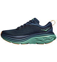 HOKA M Bondi 8 - scarpe running neutre - uomo, Blue/Green