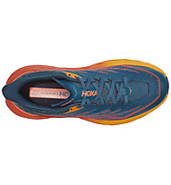 HOKA Speedgoat 5 W - scarpe trail running - donna, Blue/Orange/Yellow
