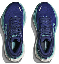HOKA W Bondi 8 - scarpe running neutre - donna, Dark Blue/Light Blue