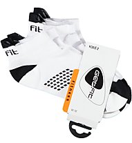 Get Fit C Bi-Pack - calzini corti fitness - uomo, White/Black