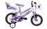 Hot Stuff Little Teddy 12" - Bici Per Bambini, White/Purple