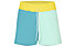 Hot Stuff pantaloni corti - donna, Yellow/Blue/Light Green