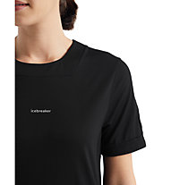 Icebreaker W ZoneKnit SS - T-shirt tecnica - donna, Black