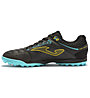 Joma Liga 5 Turf - Fußballschuhe Hartplatz - Herren, Black/Light Blue/Yellow