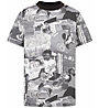 Nike Jordan Brooklyn Collage Jr - T-Shirt - Kinder, Grey