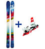K2 SuperBright 90 FR Set: Ski+Bindung